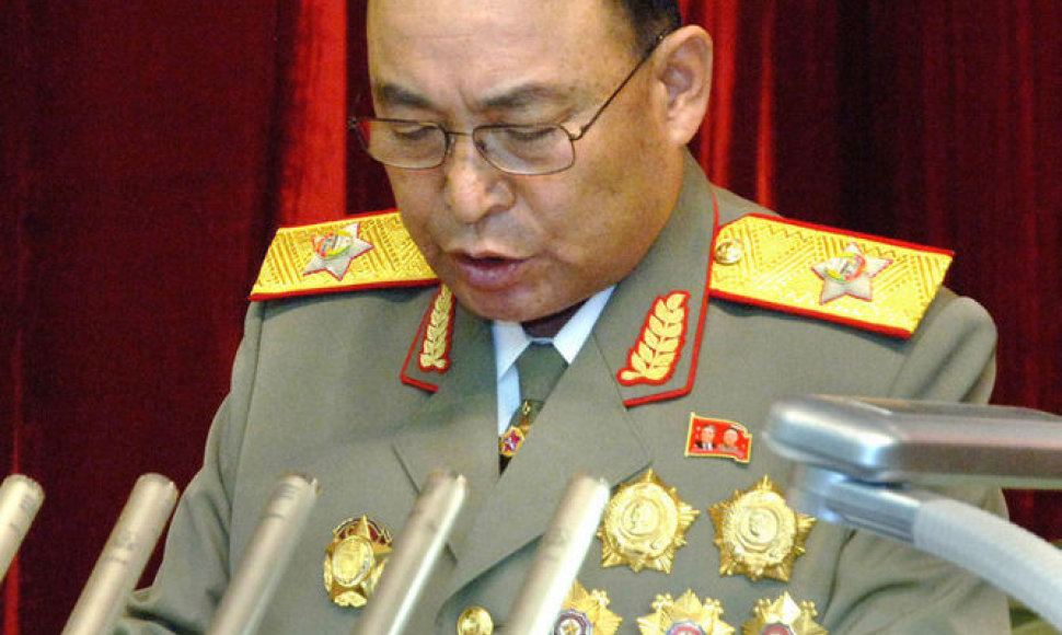 Šiaurės Korėjos armijos vadas Ri Yong-Ho
