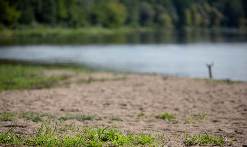 Valakampių paplūdimys po vasaros sezono