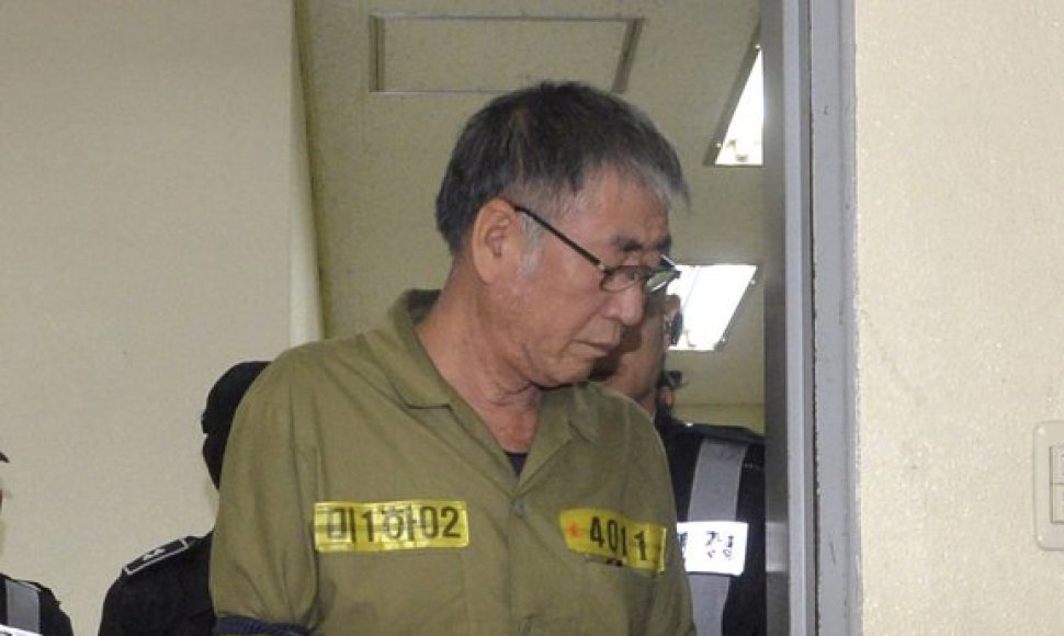 „Sewol“ laivo kapitonas Lee Jun-seokas 