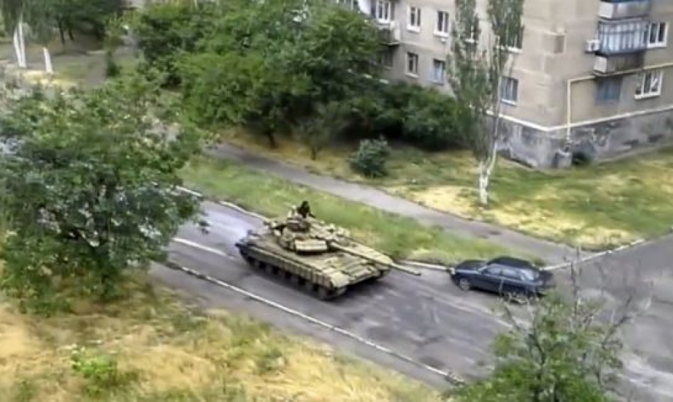 Rusijos tankai Ukrainoje
