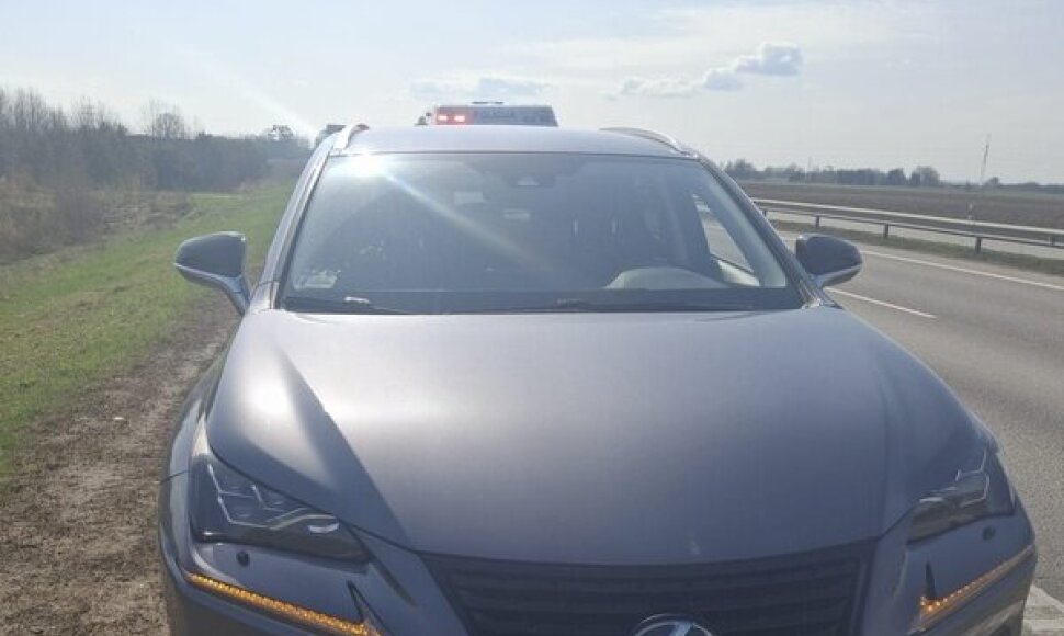 Vroclave pavogta &bdquo;Lexus NX&ldquo; rasta Lietuvoje