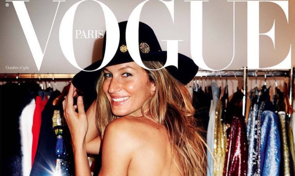 2015 m. spalio prancūziškojo „Vogue“ viršelis