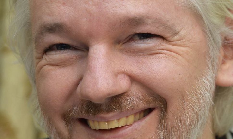 "WikiLeaks" įkūrėjas Julianas Assange'as