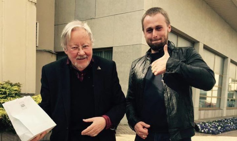  Vytautas Landsbergis ir Dovydas Pancerovas