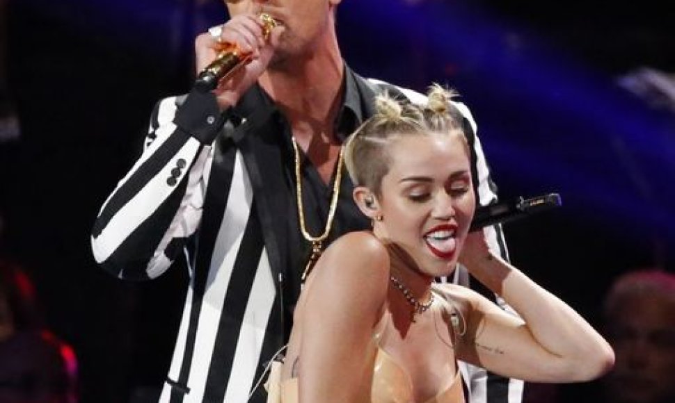 Miley Cyrus ir Robinas Thicke'as