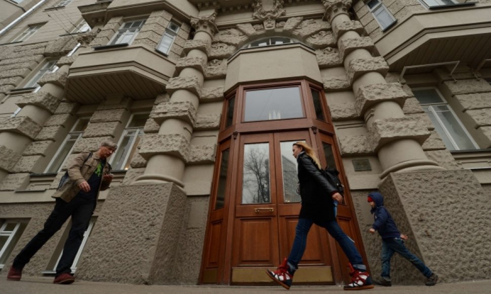 Šiame name Maskvoje sumuštas Nyderlandų ambasadoriaus pavaduotojas Onno Elderenboschas