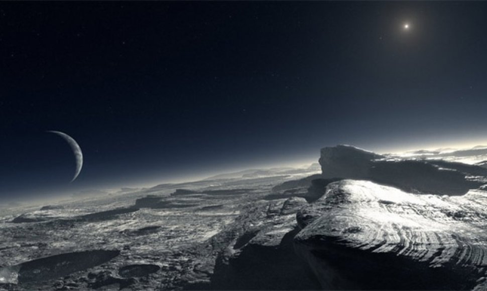 Vaizdas iš Plutono dailininko akimis