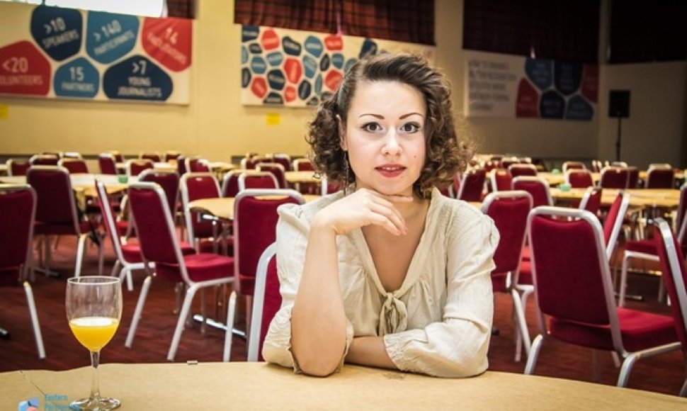 Muzikantė Natallia Kunitskaya