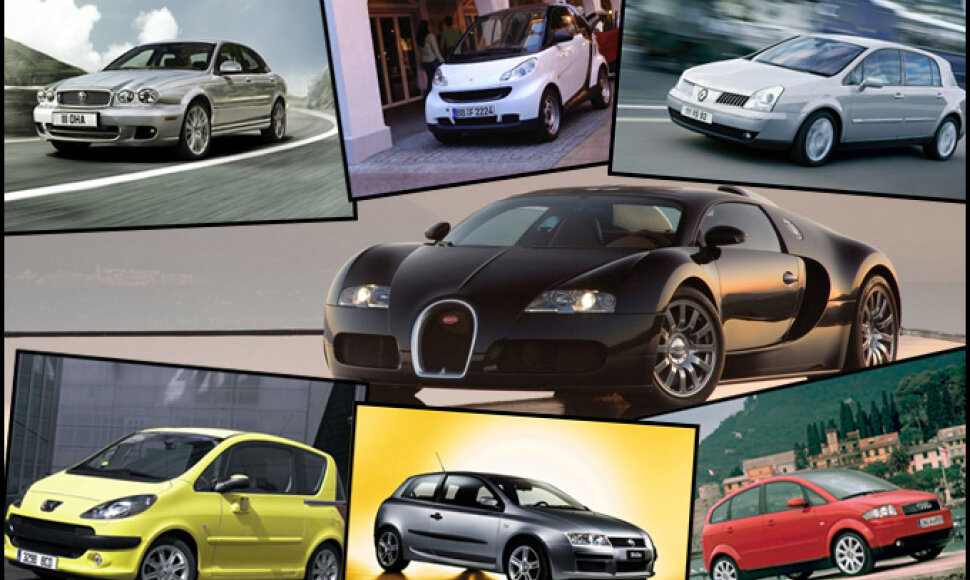 Nuostolingi automobiliai