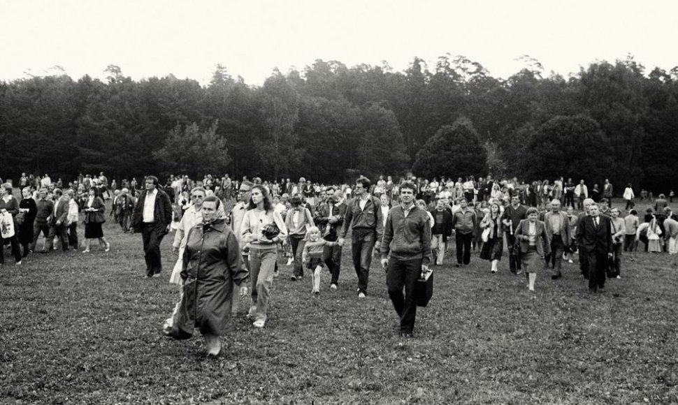 1988 m. rugpjūčio 23-oji, Sąjūdžio mitingas Vignio parke