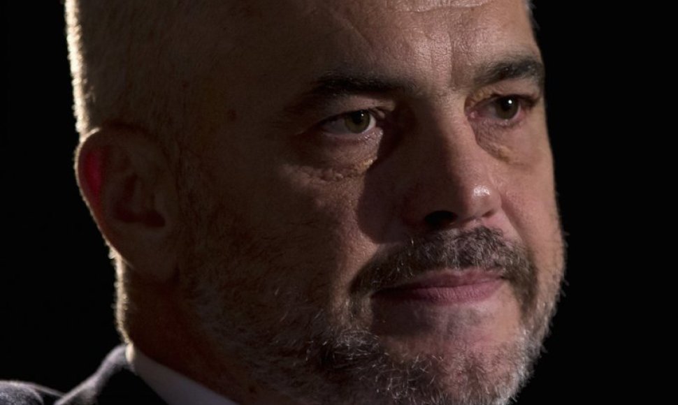 Albanijos premjeras Edi Rama