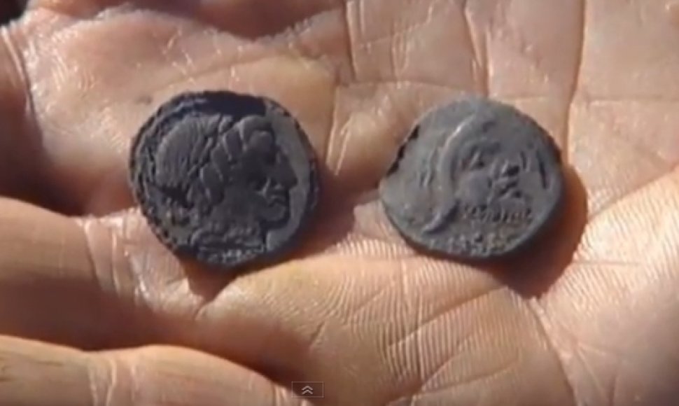 4 mln. litų vertės geležies amžiaus monetos