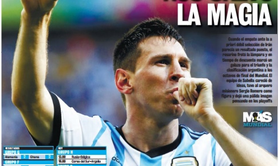 Lionelis Messi