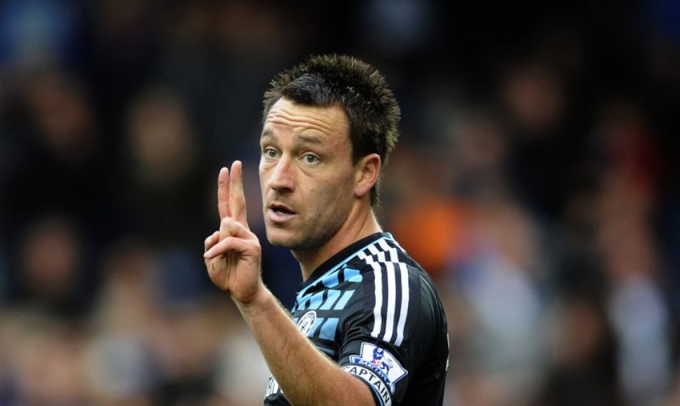 John Terry gestures