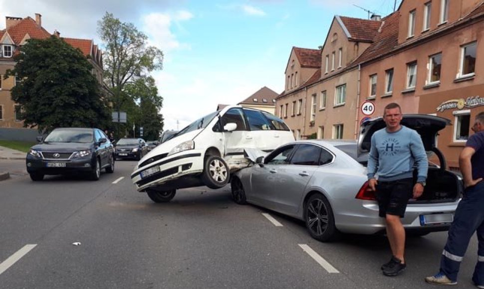 Eismo įvykis Liepų gatvėje