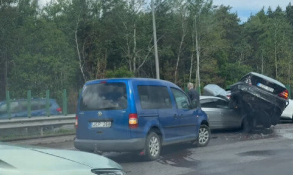 Avarija Vilniuje