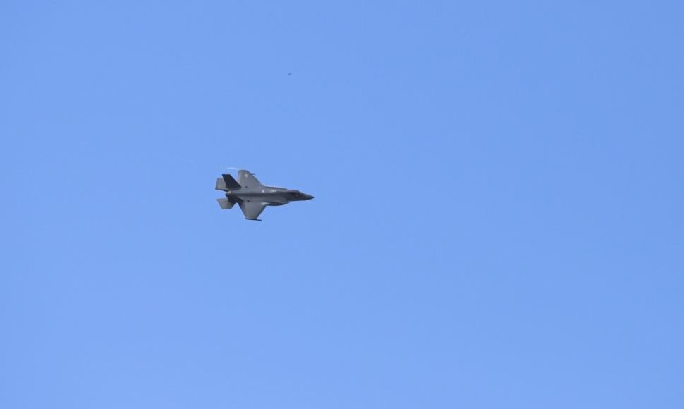 JAV naikintuvai F-35 jau Lietuvoje