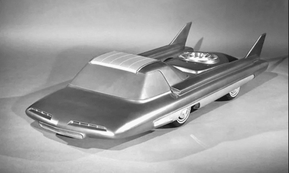 „Ford Nucleon“ turėjo būti ne tik pažangus, bet ir gražus automobilis – jis turėjo parodyti, kuo važinėsime ateityje. (Ford nuotrauka)