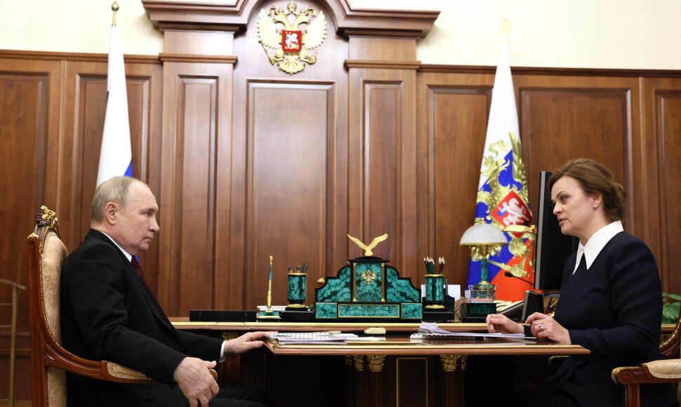 Vladimiras Putinas ir Ana Civiliova