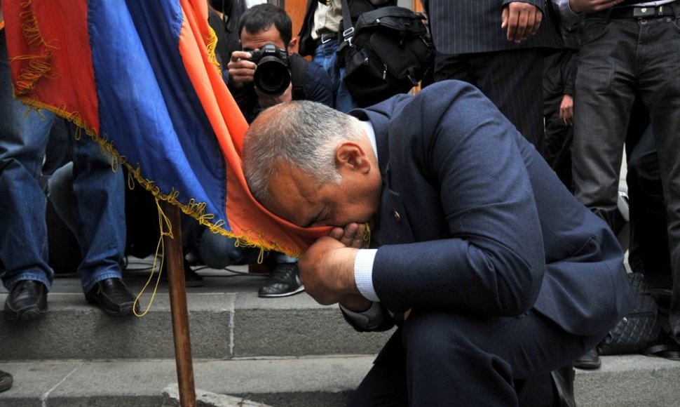  Armėnijos prezidentas Seržas Sarkisianas