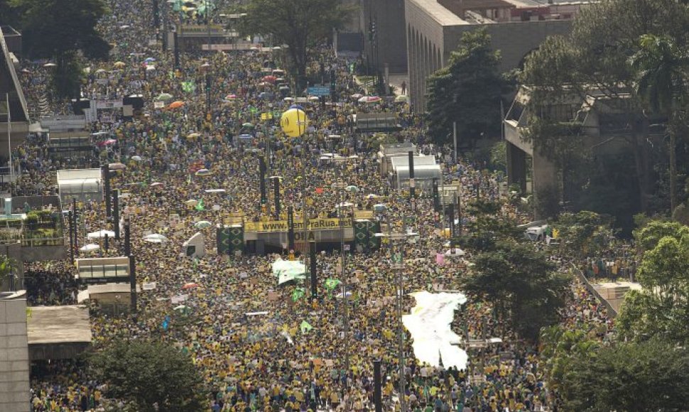 Protestai Brazilijoje