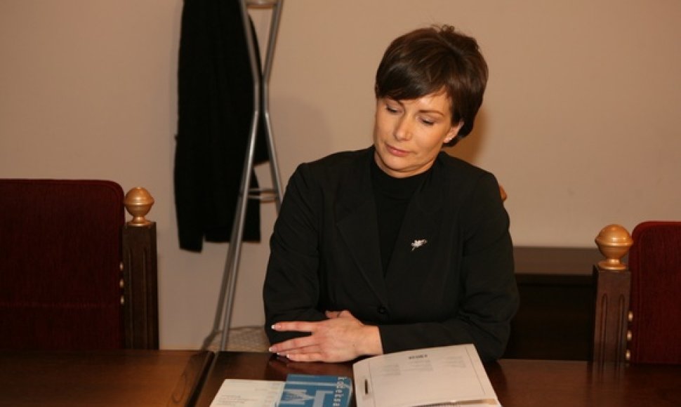 Į posėdį atvyko tik Generalinės prokuratūros prokurorė D.Nikitinienė.