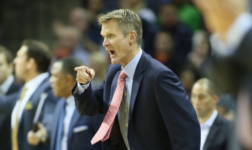&bdquo;Golden State Warriors&ldquo; treneris Steve'as Kerras
