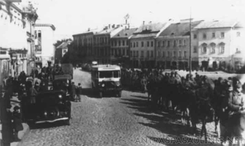 Raudonoji armija okupuoja Vilnių 1939 m. rugsėjį