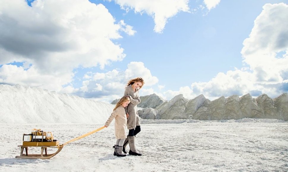 Veltinių batų ir vilnonių megztinių fotosesija 