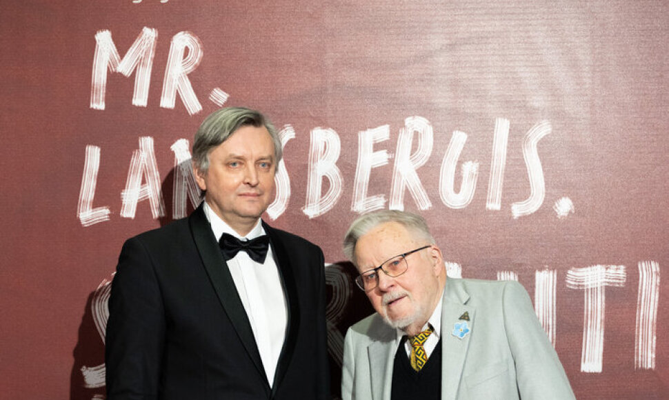 Sergejus Loznica ir Vytautas Landsbergis / Gretos Skaraitienės nuotr.