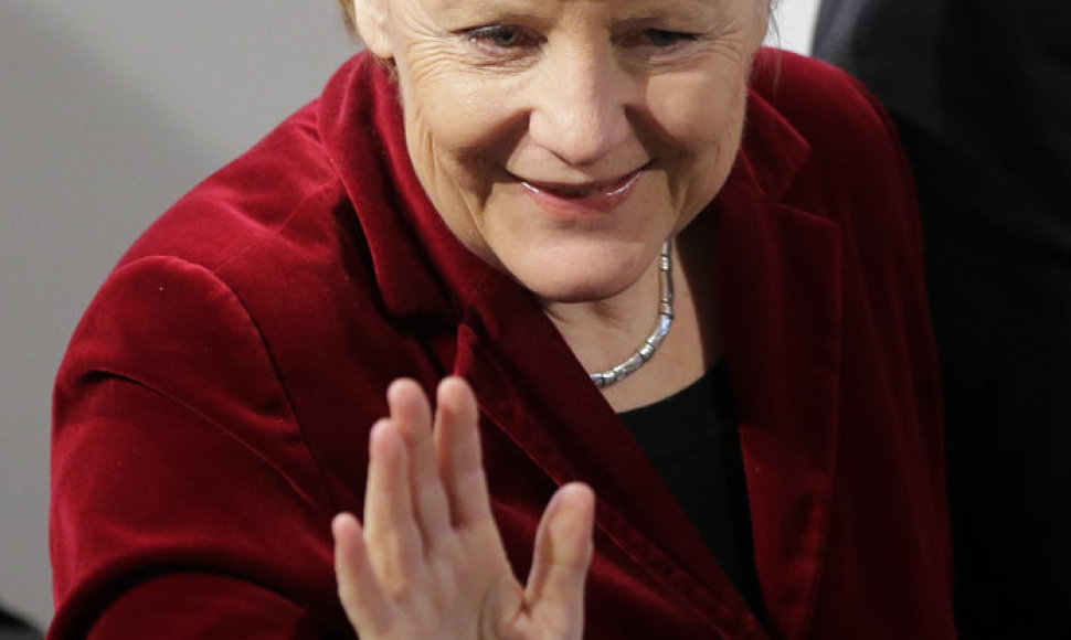 Vokietijos lyderė Angela Merkel Miunchene