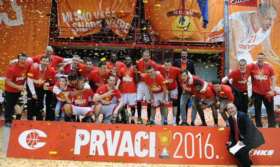 „Cedevita“ laimi Kroatijos čempionatą 3 kartą iš eilės