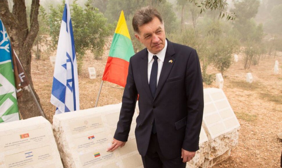 Algirdas Butkevičius Izraelyje