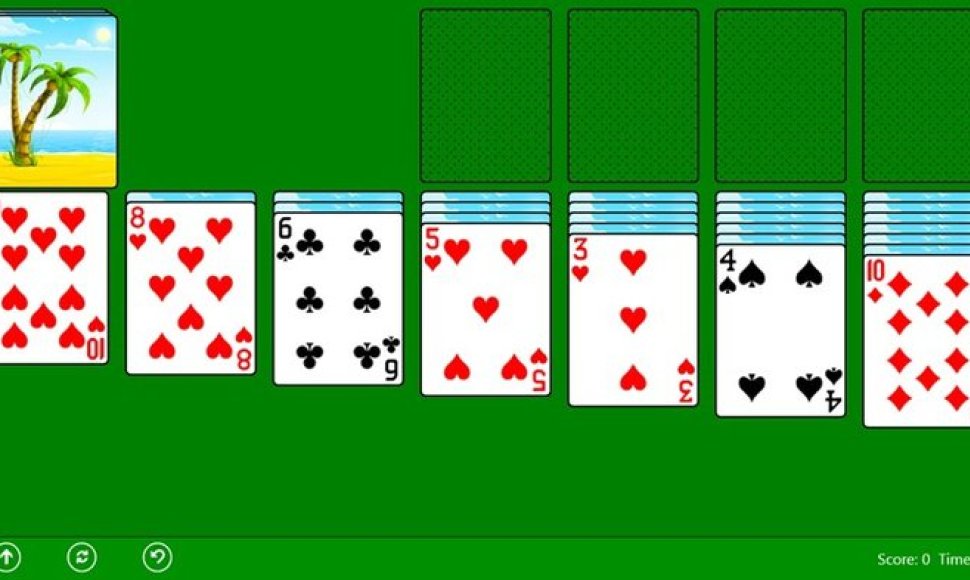 Solitaire Shuffle - Online Žaidimas