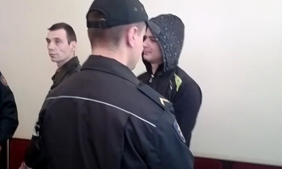 Edvardas Ver&scaron;elis (kairiau) ir Dmitrijus Zdancevičius