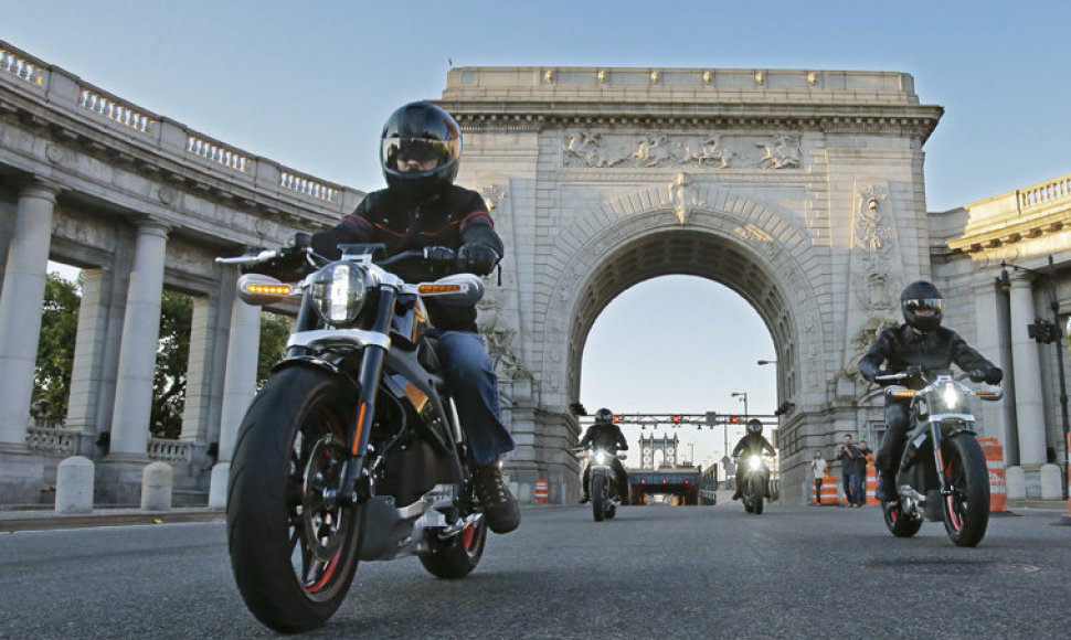 Elektrinis „Harley-Davidson“ motociklas