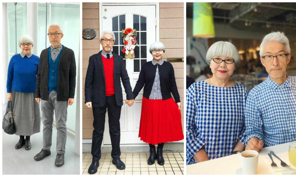 37 metus susituokę japonai kiekvieną dieną derina savo aprangą vienas prie kito