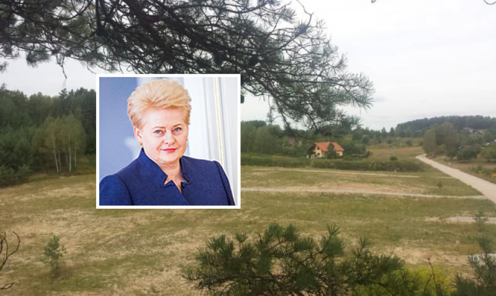 Dalia Grybauskaitė įsigijo sklypą Bajoruose