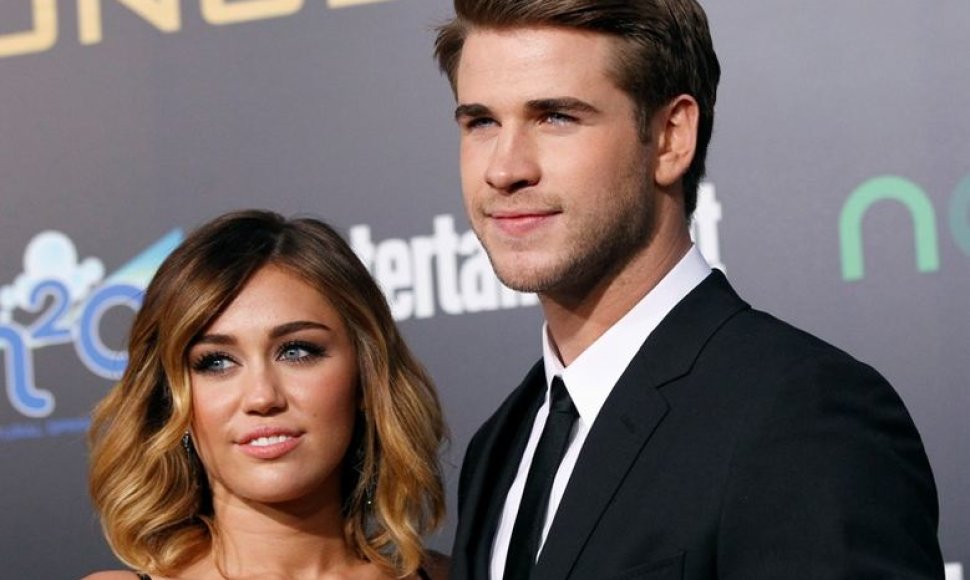 Miley Cyrus ir Liamas Hemsworthas