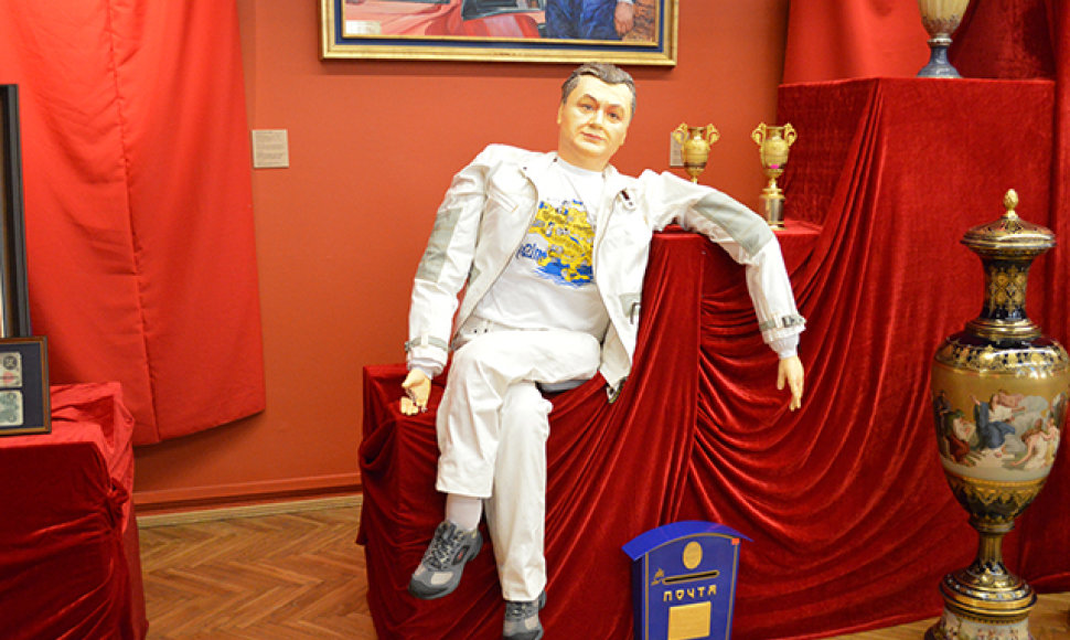 Buvusio Ukrainos prezidento Viktoro Janukovyčiaus daiktų paroda