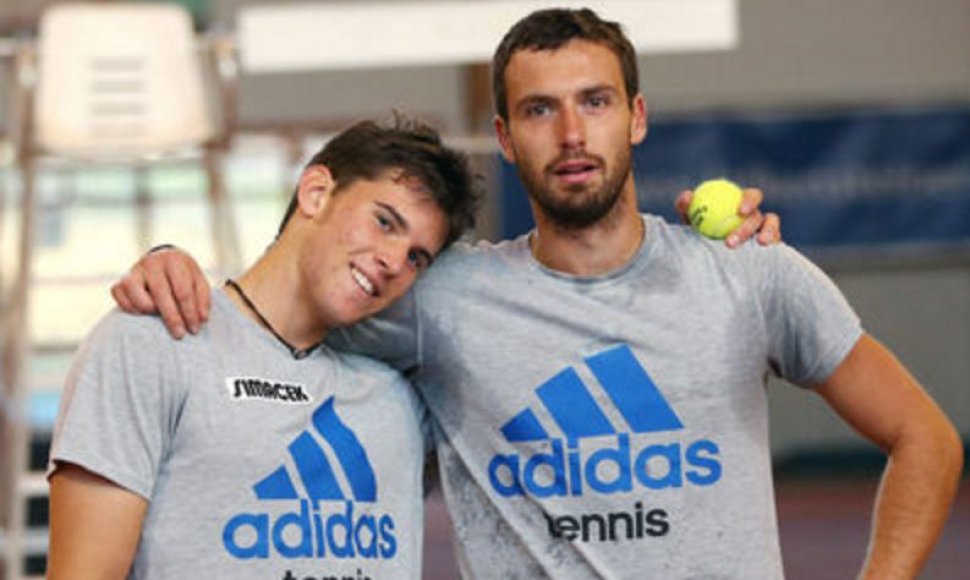 Dominicas Thiemas ir Ernestas Gulbis