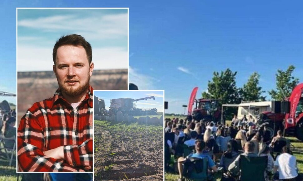 Mantas Bartu&scaron;evičius ir kadrai i&scaron; &bdquo;Komandiruotės&ldquo; renginio Kėdainių ranjone
