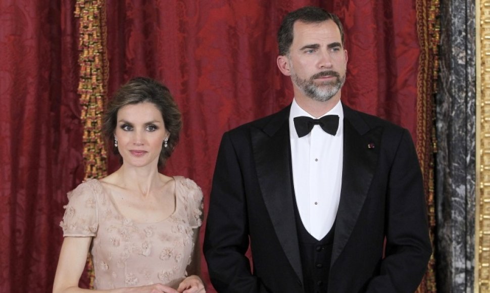 Būsimieji Ispanijos karaliai: princesė Letizia ir princas Felipe