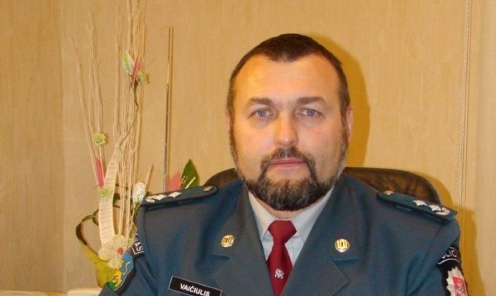 Buvęs Rietavo policijos viršininkas Aloyzas Vaičiulis