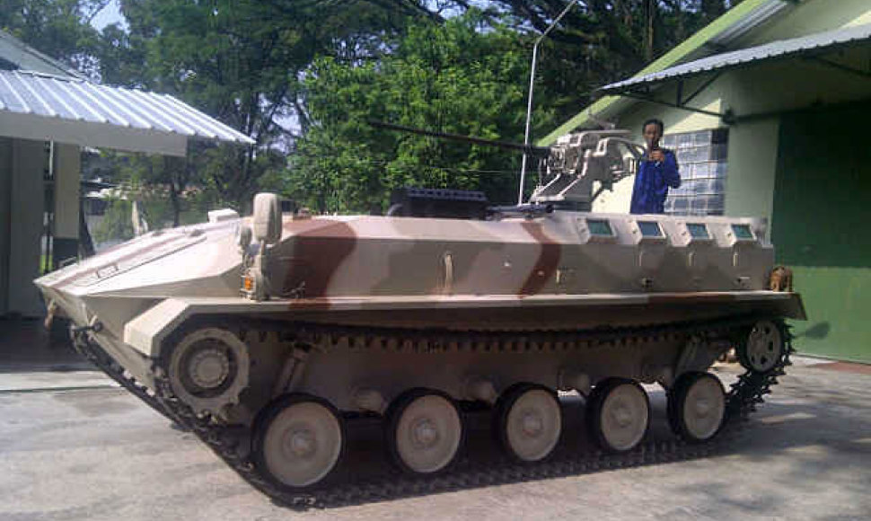 Indonezijoje sukurtas tankas SBS