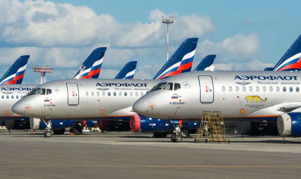 „Aeroflot“ lėktuvai