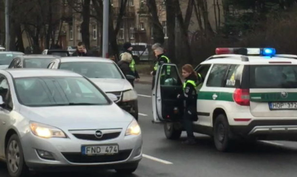 Vilniuje sulaikyta girta vairuotoja