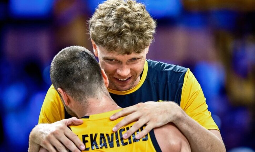 Lukas Lekavičius ir Mindaugas Kuzminskas
