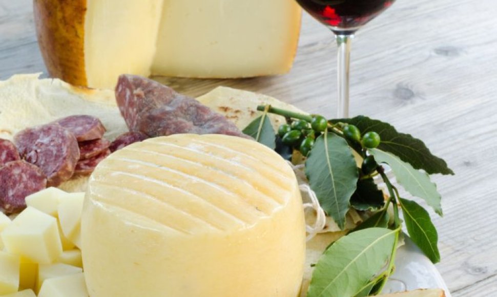 Sardinijos virtuvės skonis – pekorino sūrio skonis