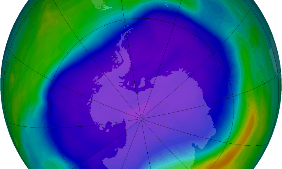 Ozono skylė virš Antarktikos